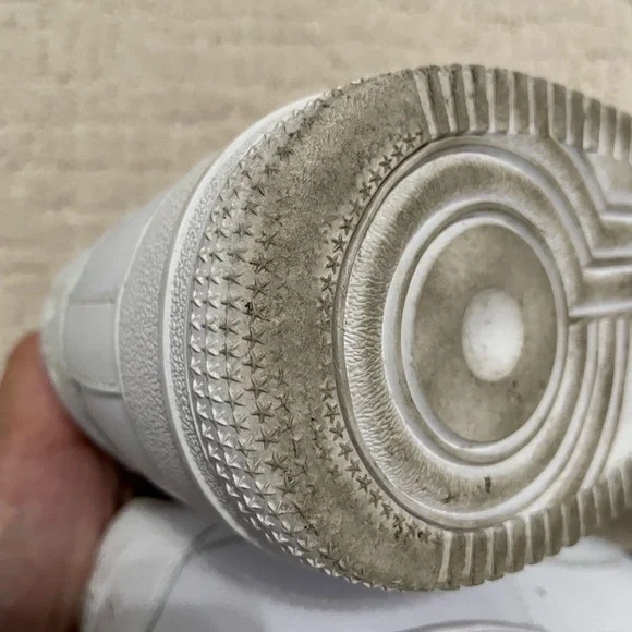 Women’s Nike Air Force 1 low 07 white/white size 11.5/ men’s size 10 - Picture 9 of 11